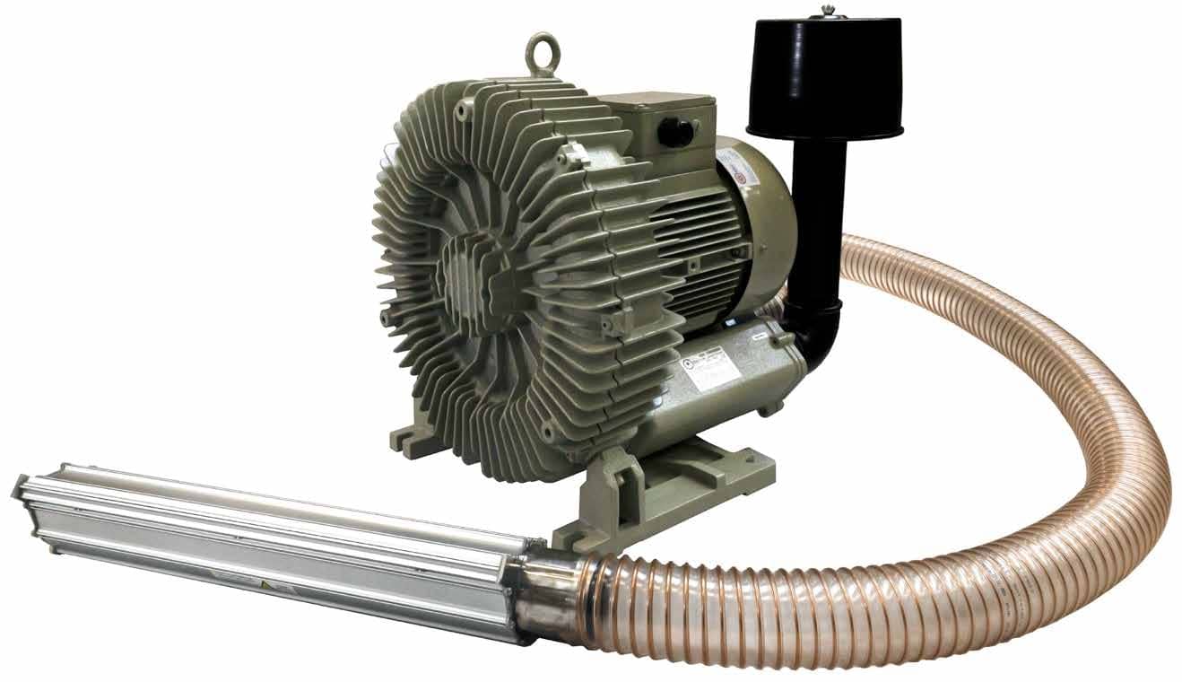 dovac blower met luchtmes